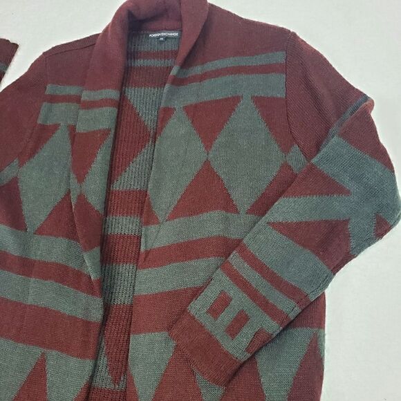 Foreign Exchange Long Midwest Cardigan Medium Unisex - Picture 12 of 17